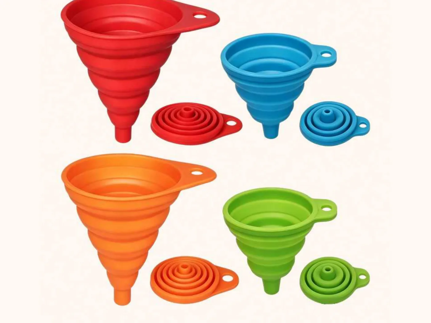Collapsible Silicone Funnel