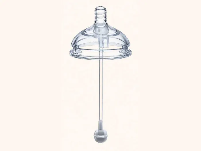 Wide-Mouth Nipple with Gravity Ball